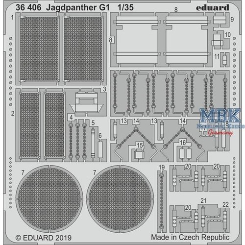 Eduard ed36406 jagdpanther - eduard,