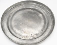 Antiker Zinn Teller Tablett
