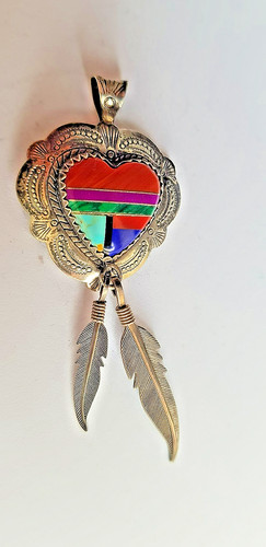 Indianerschmuck anhänger mit - ,