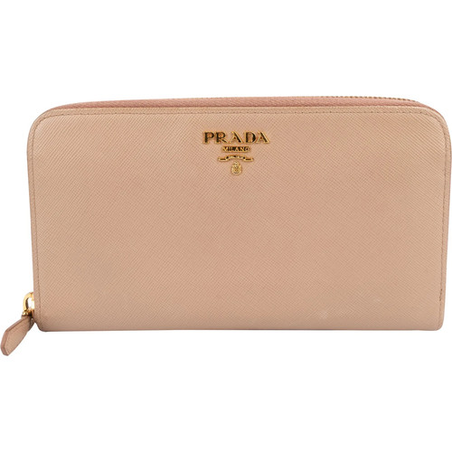 Prada saffiano leather zip - leather,