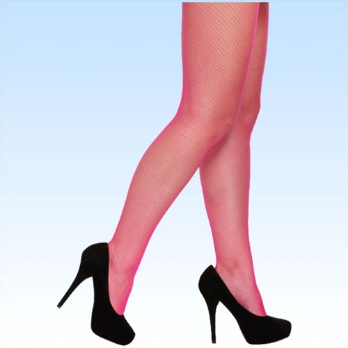 Netzstrumpfhose lea neon pink - netzstrumpfhose,