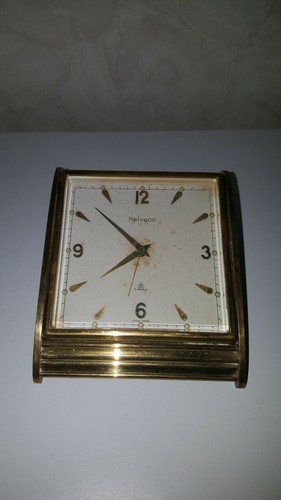 Alte mechanische tischuhr - alte,