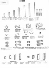 Stufenregal Regal Bücherregal