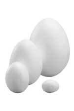 5 Styropor Eier 8 cm Osterei