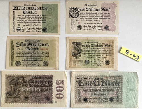 Satz banknoten geldscheine - satz,