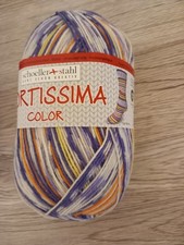 Schoeller + Stahl Fortissima Color Sockenwolle Ahoi lila meliert 4fach 100 g