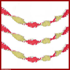 24m Bunte Krepp-Girlande /