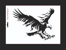 Wandschablone Maler T-shirt