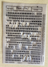 Typofix 2549 / Buchstaben groß und klein und Zahlen nicht vollständig (3)