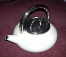 Wasserkessel Asta By Fissler Wasserkocher/Teekessel, Emaille weiss