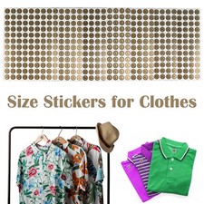 Kleidung Größe Aufkleber