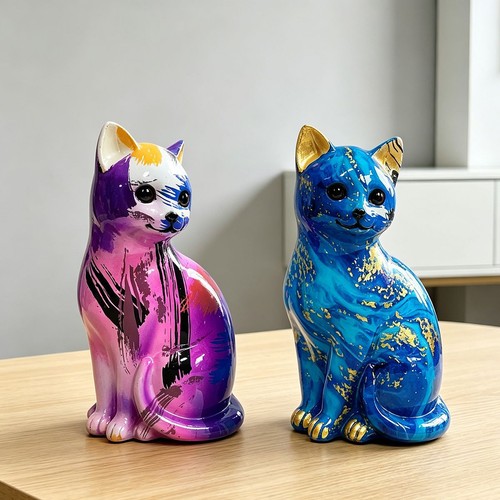 Deko katze skulptur - deko,