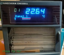 Eurotherm Chessell 4103M Chart Recorder Schreiber 100mm Papier 6CH mit Anzeige