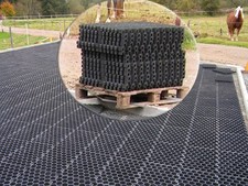 Paddockplatten 50x40cm Reitplatzplatten Rasengitter Rasenwaben Paddockgitter