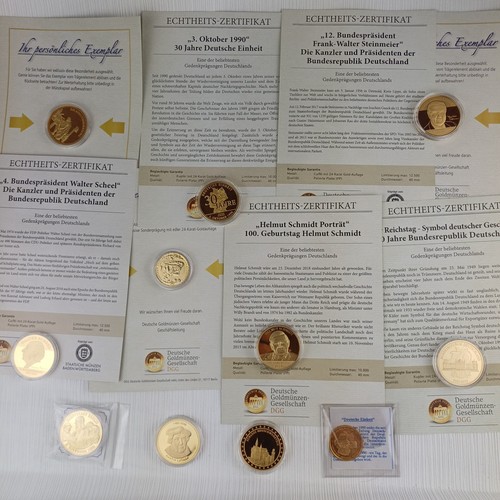11x medaille goldauflage - 11x,