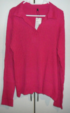 Damen Ripp Strick Pullover