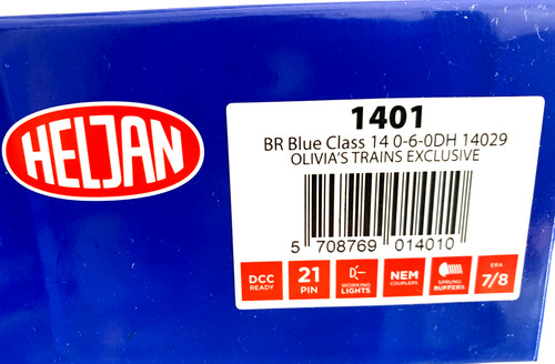 Heljan 1401 blau - blau, klasse