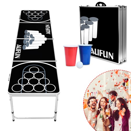 Klappbar beerpongtisch - klappbar,