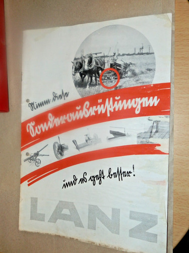 Lanz landmaschinen prospekt - landmaschinen,