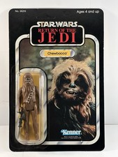 Vintage 1983 Kenner Star Wars ROTJ 77 Back Chewbacca MOC