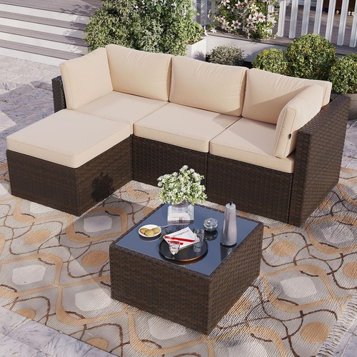 Gartenmöbel set polyrattan - gartenmöbel,