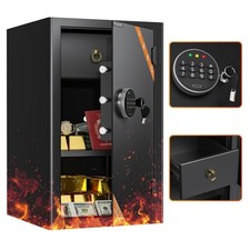 Großer Feuerschutz-Tresor Elektronisch 88L Schmuck Bargeld Dokumente
