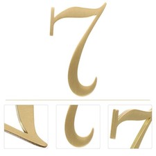 1 Stück Kupfer Türnummer