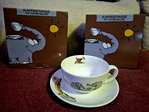 Kaffeetassen mit unterteller - 2,