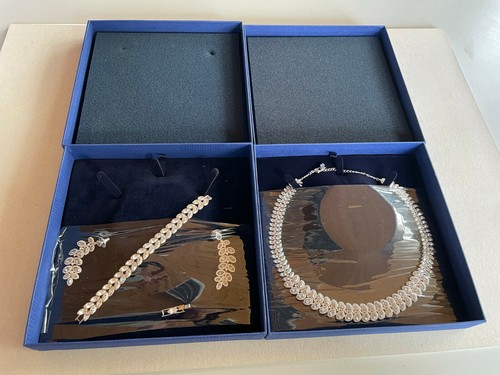 Swarovski set silber - swarovski,