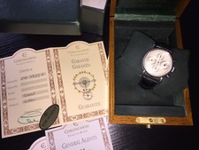 Chronoswiss Kairos Chronograph CH 7523 K Stahl Armbanduhr