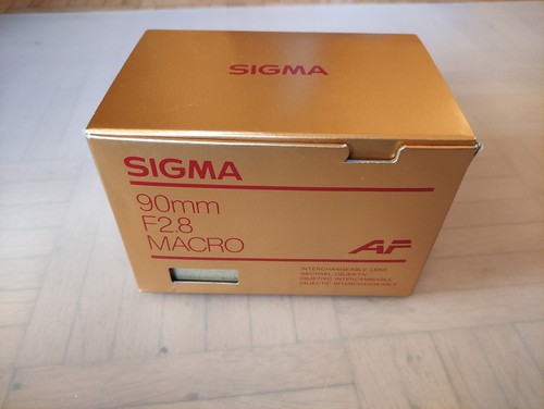 Objektiv sigma makro - objektiv,