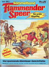 Flammender Speer, Sammelband Nr. 6, 4 Abenteuer, sehr gut erhalten, siehe Scan