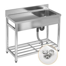 Freistehende Edelstahl