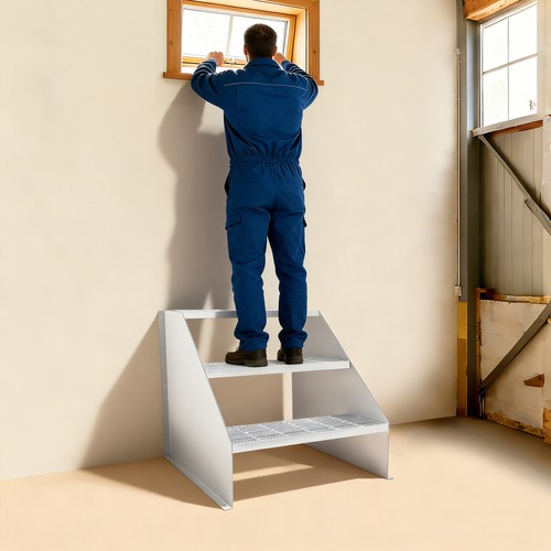 Stufige freistehende treppe - 3-stufige,