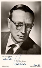 Autogramm - Günther Lüders - 50er Jahre 