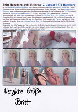 Autogramm - Britt Hagedorn