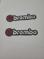2x Aufkleber brembo Sticker, Autotuning Motorsport Biker Tuning Racing