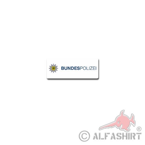 Bundespolizei typ2 aufkleber - typ2,