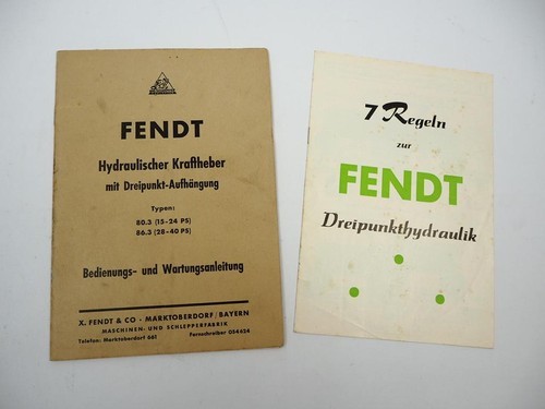 Orig fendt 86 - fendt, 86.3