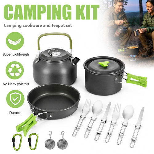 Camping kochgeschirr - kochgeschirr, 2