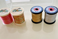 ⚜️4 Rollen Metallic Stickgarn gold, silber, rose, mehrfarbig  Ackermann, Madeira