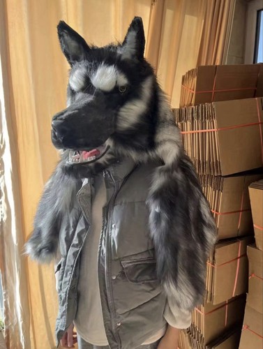 Wolf maske furry - maske,
