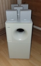 Bose Acoustimass 6 Home Series II Theater SpeakerSystem Weiß Subwoofer + 5 Boxen