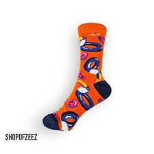 Bunte Tier-Halbringe Socken – lustig & farbenfroh, Unisex – Geschenkidee