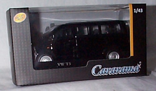 Kleinbus in schwarz - vw,