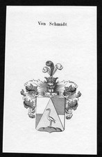 ca. 1820 Schmidt Wappen Adel
