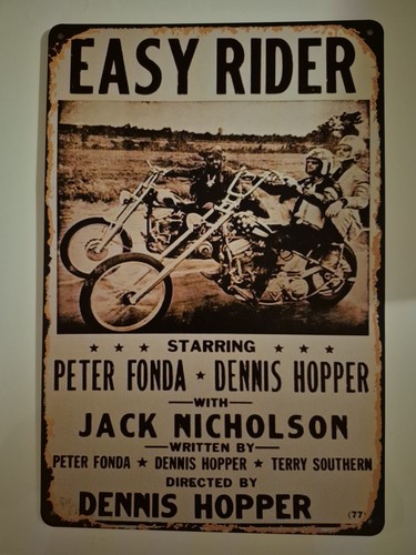 Easy rider metal poster - easy, poster,