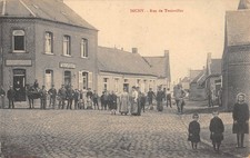 Cpa inchy rue de - rue,