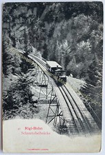 AK Rigi Bahn Schnurtorbelbrücke Luzern um 1910 