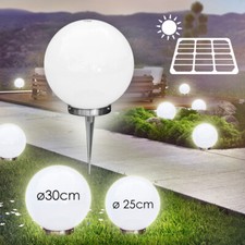 Solar kugelleuchten set 25cm - kugelleuchten,